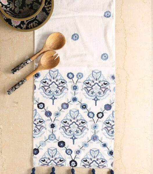 Embroidered Table Runner