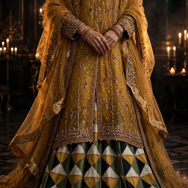 Amber full ensemble view