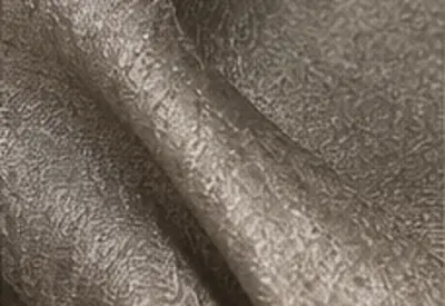Textured Pewter fabric swatch